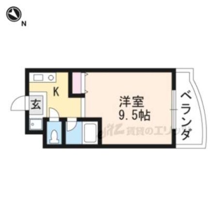 カルテットＫＯＢＯＲＩ　Ｃ棟の物件間取画像